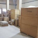 وصول شحنة التجهيزات المخبرية إلى أرض الزبون